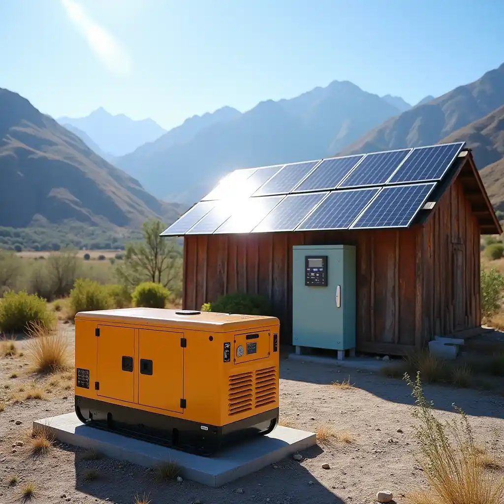 Una combinación para tener en cuenta: Generadores Diésel, Paneles Fotovoltaicos y Bancos de Baterías
